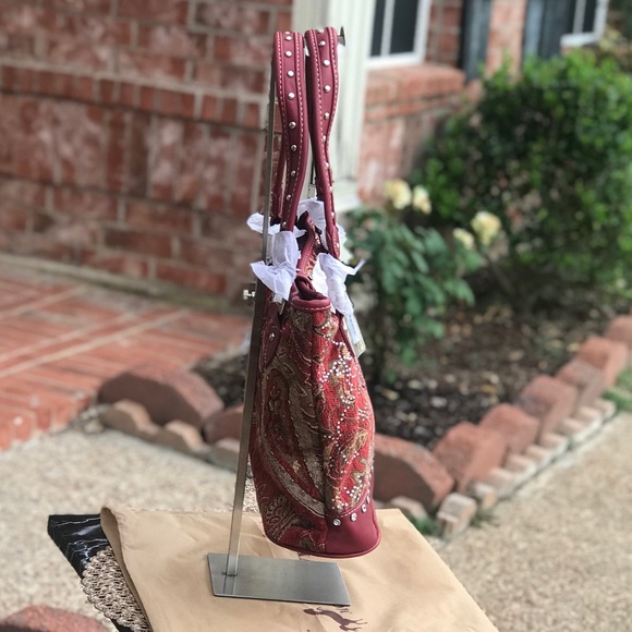 Montana west red hand bag - Picture 4 of 6